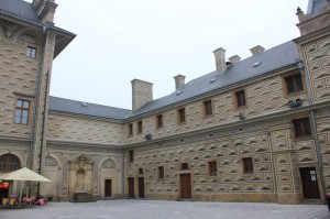 Шварценбергский дворец в Праге. Двор