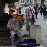 Музыканты на улицах Праги – традиция из средневековья
