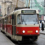 Красный чешский трамвайчик Т3 – история Праги