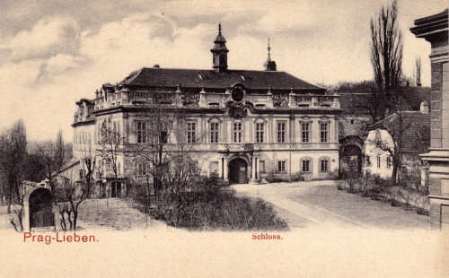 Замок Либень в 19 веке